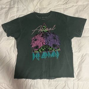 Urban Outfitters Tshirt Dress Def Leppard